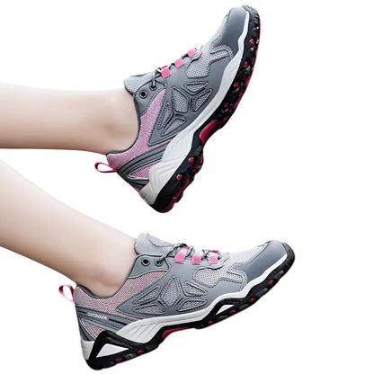Buty trekkingowe damskie oddychające z amortyzowaną podeszwą