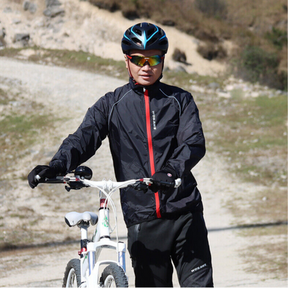 Kurtka rowerowa – Odblaskowa