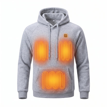 Bluza ogrzewana z trzema strefami grzewczymi — USB