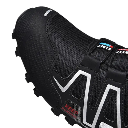 Lekkie, oddychające buty trekkingowe męskie z głębokim bieżnikiem