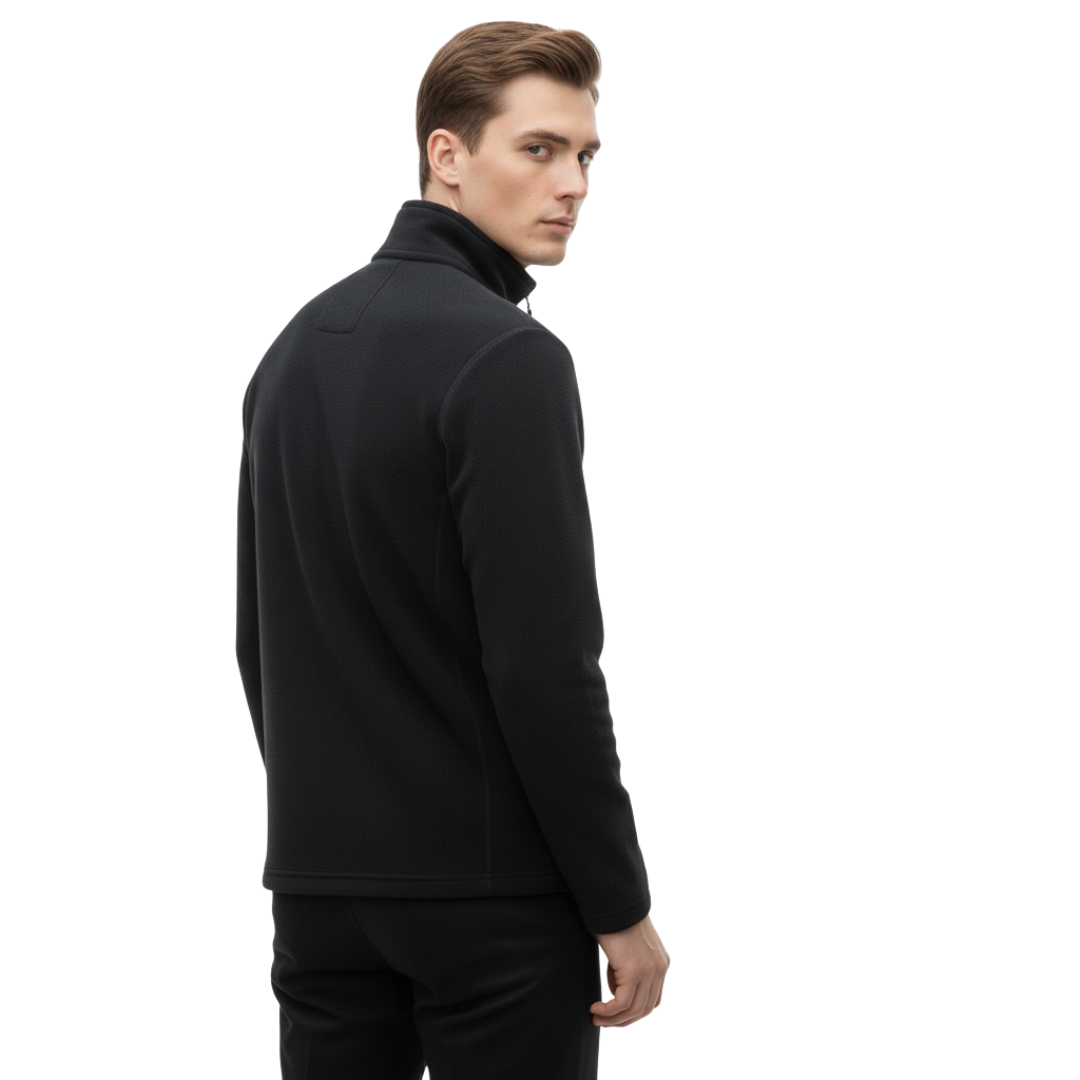 Polar męski half-zip z dwustronnego fleece