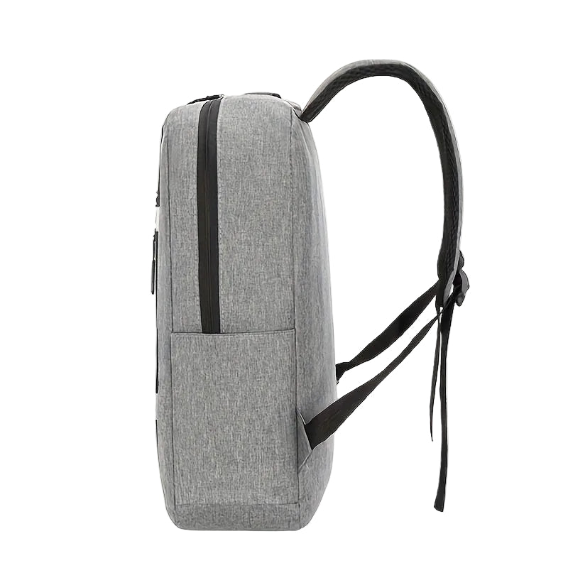 Plecak szkolny męski - zestaw 3w1 - z portem USB