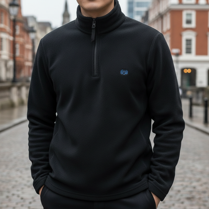 Polar męski half-zip z dwustronnego fleece