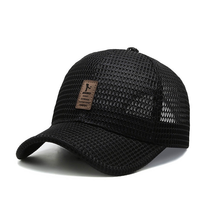 Czapka Trucker Męska Siatkowa - Ochrona UV - Regulowana