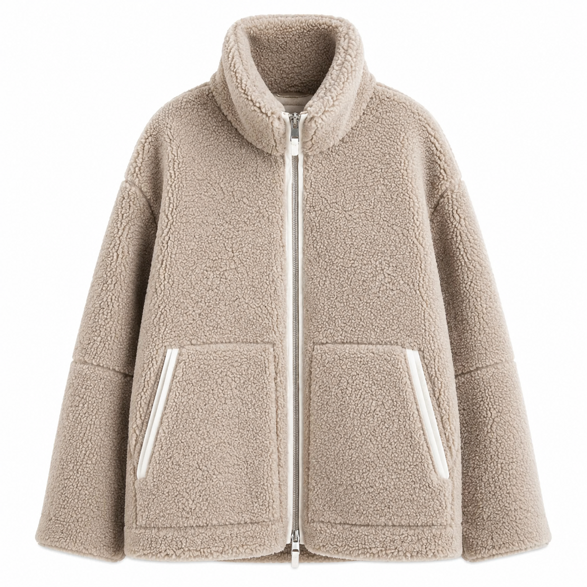 Kurtka teddy damska — ultramiękki teddy plusz
