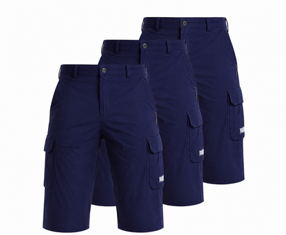 Męskie Szorty Cargo – Lekkie, Szybkoschnące Szorty Outdoor- 3 Pak