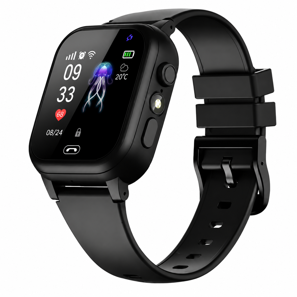 Smartwatch dla Dzieci z Lokalizacją, Wideorozmowami i Funkcją SOS