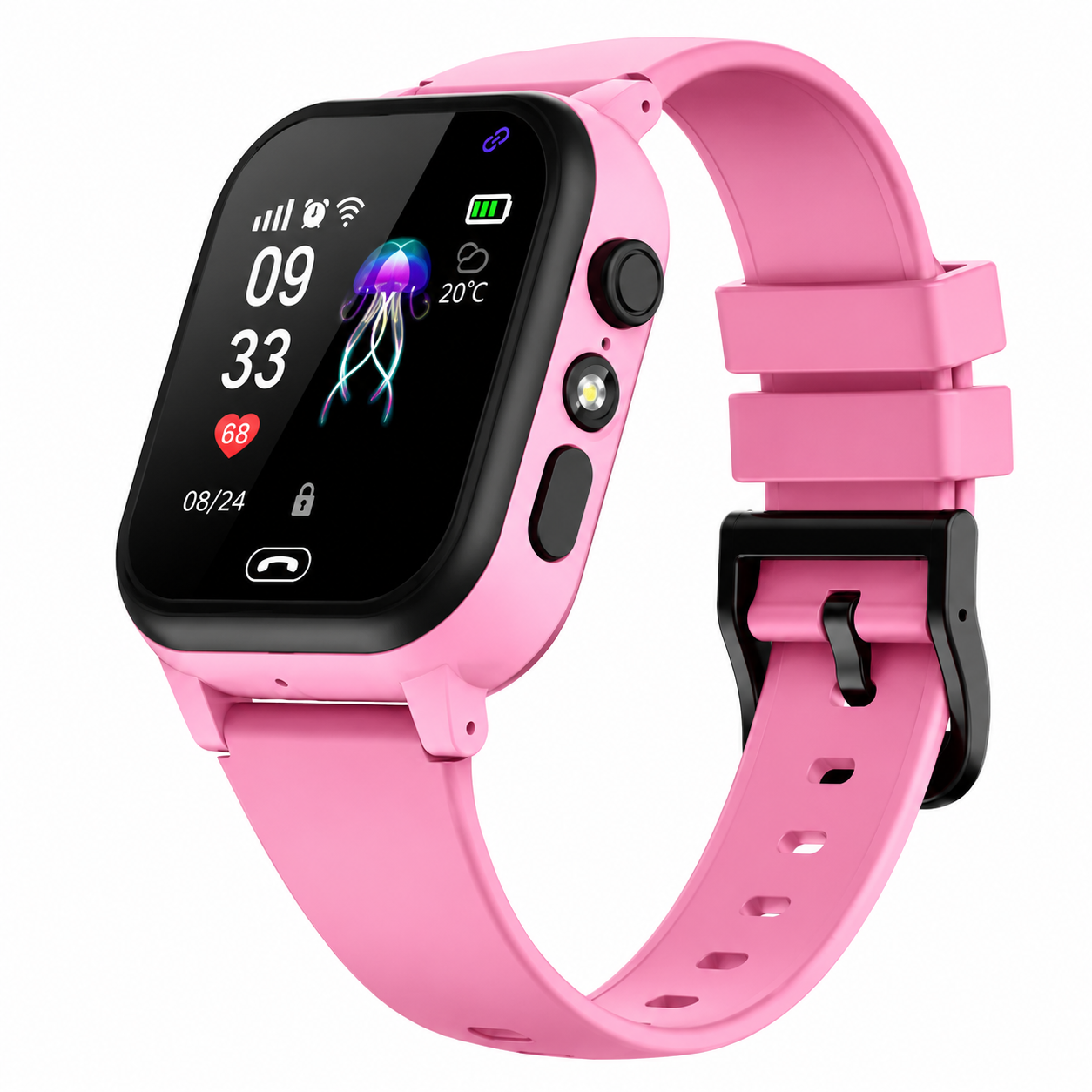 Smartwatch dla Dzieci z Lokalizacją, Wideorozmowami i Funkcją SOS