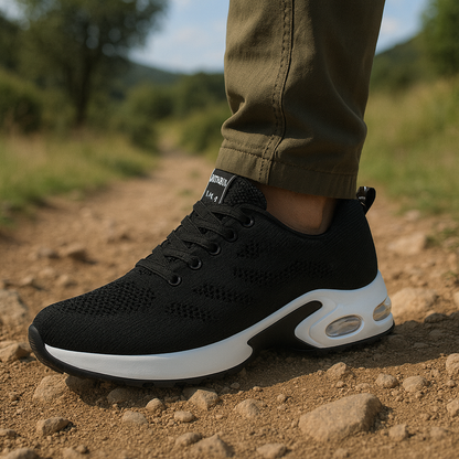 Sneakersy damskie z poduszką powietrzną, oddychające