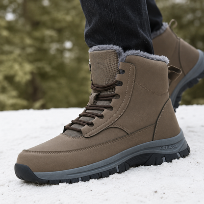 Buty zimowe męskie High-Top, wodoodporne