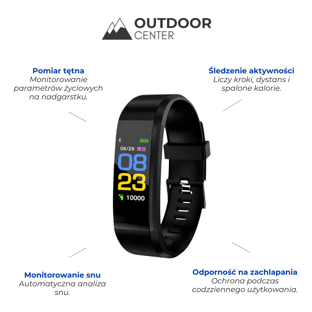 Smartwatch dla Seniorów – Monitorowanie Tętna i Ciśnienia Krwi