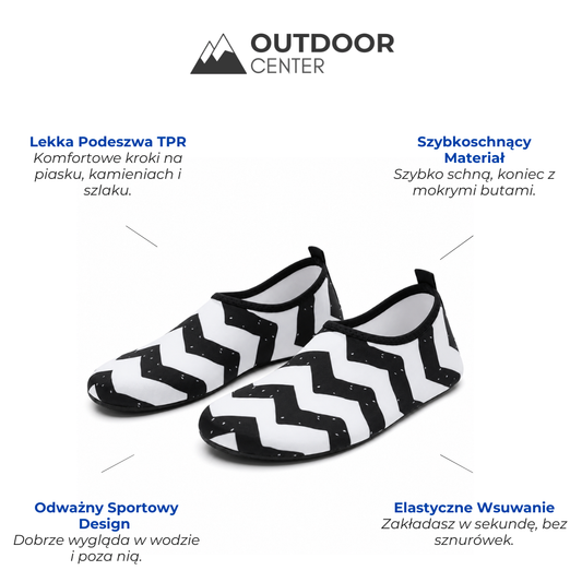 Buty do Wody - Szybkoschnące - Lekka Podeszwa TPR