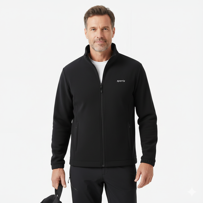 Męska Bluza – Sportowa Kurtka – Outdoor Zip