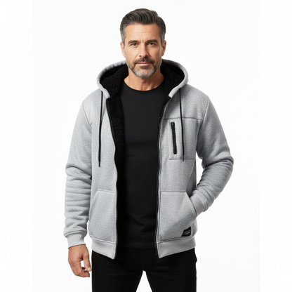 Ocieplana Bluza – Zimowa Męska – Polarowa Kurtka