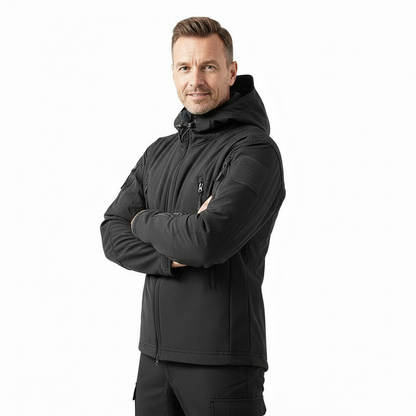 Kurtka Softshell Taktyczna – Wodoodporna Wiatroszczelna – Męska Outdoor