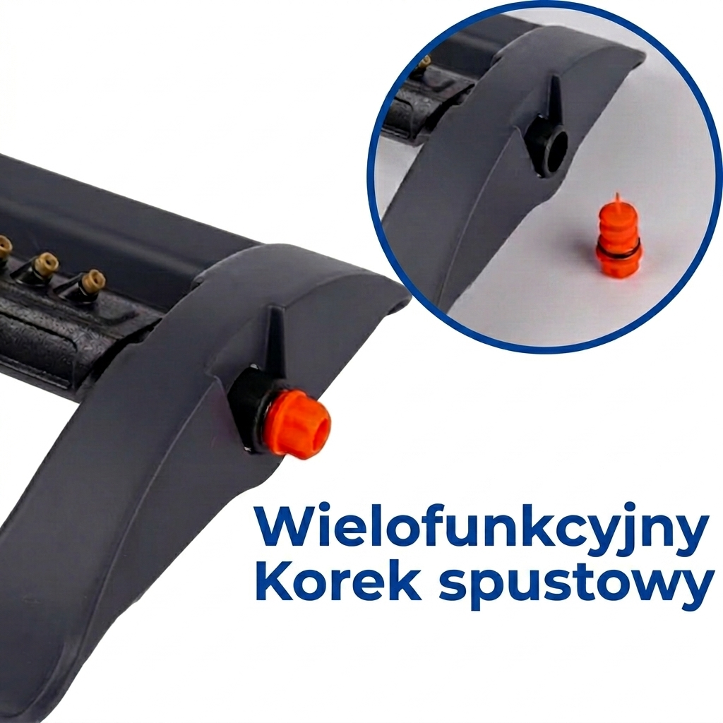 Oscylacyjny Zraszacz do Trawnika – 16 Dysz – Automatyczne Nawadnianie