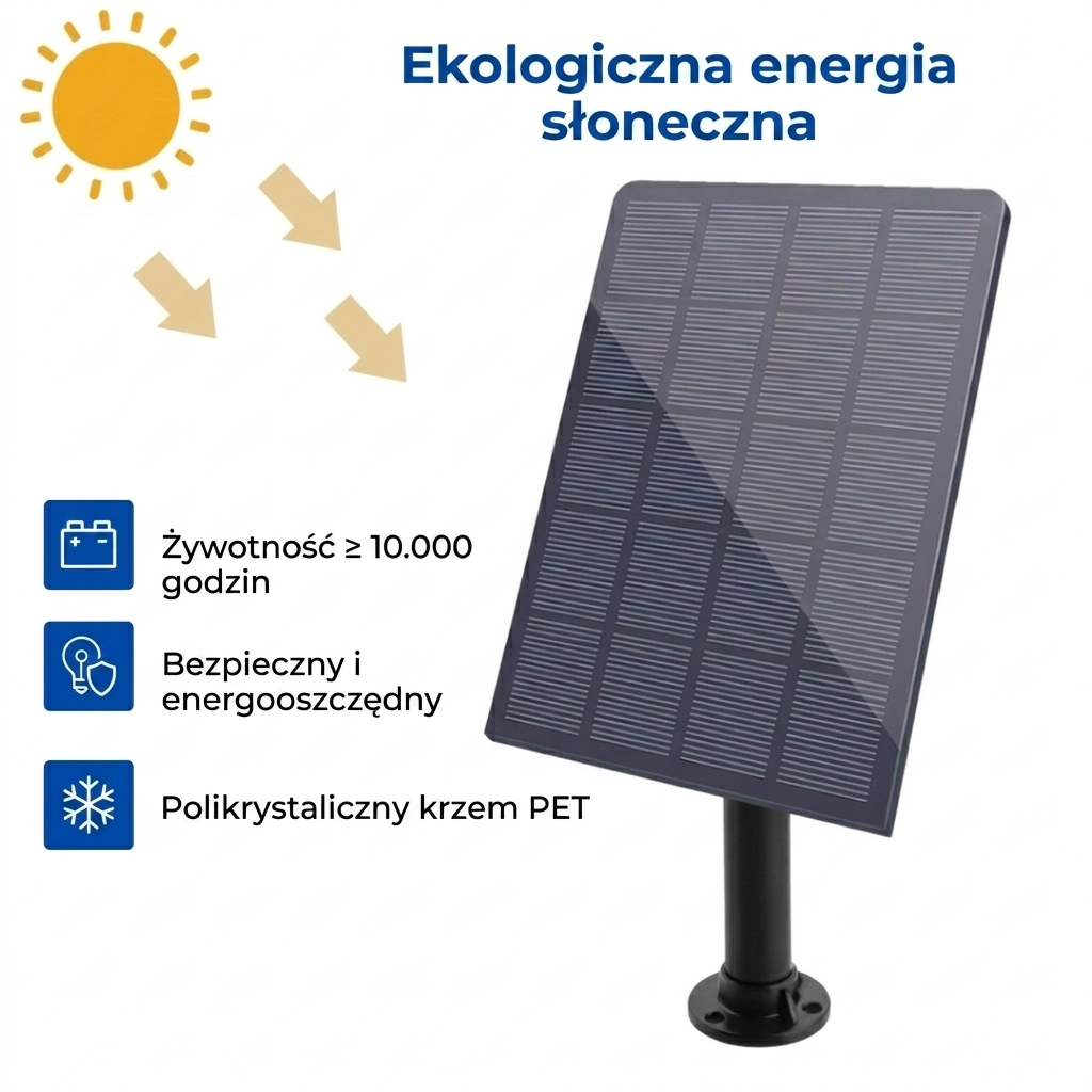 Solarny Zestaw Fontanny – 6-w-1 Pompa do Oczka – Bezprzewodowy