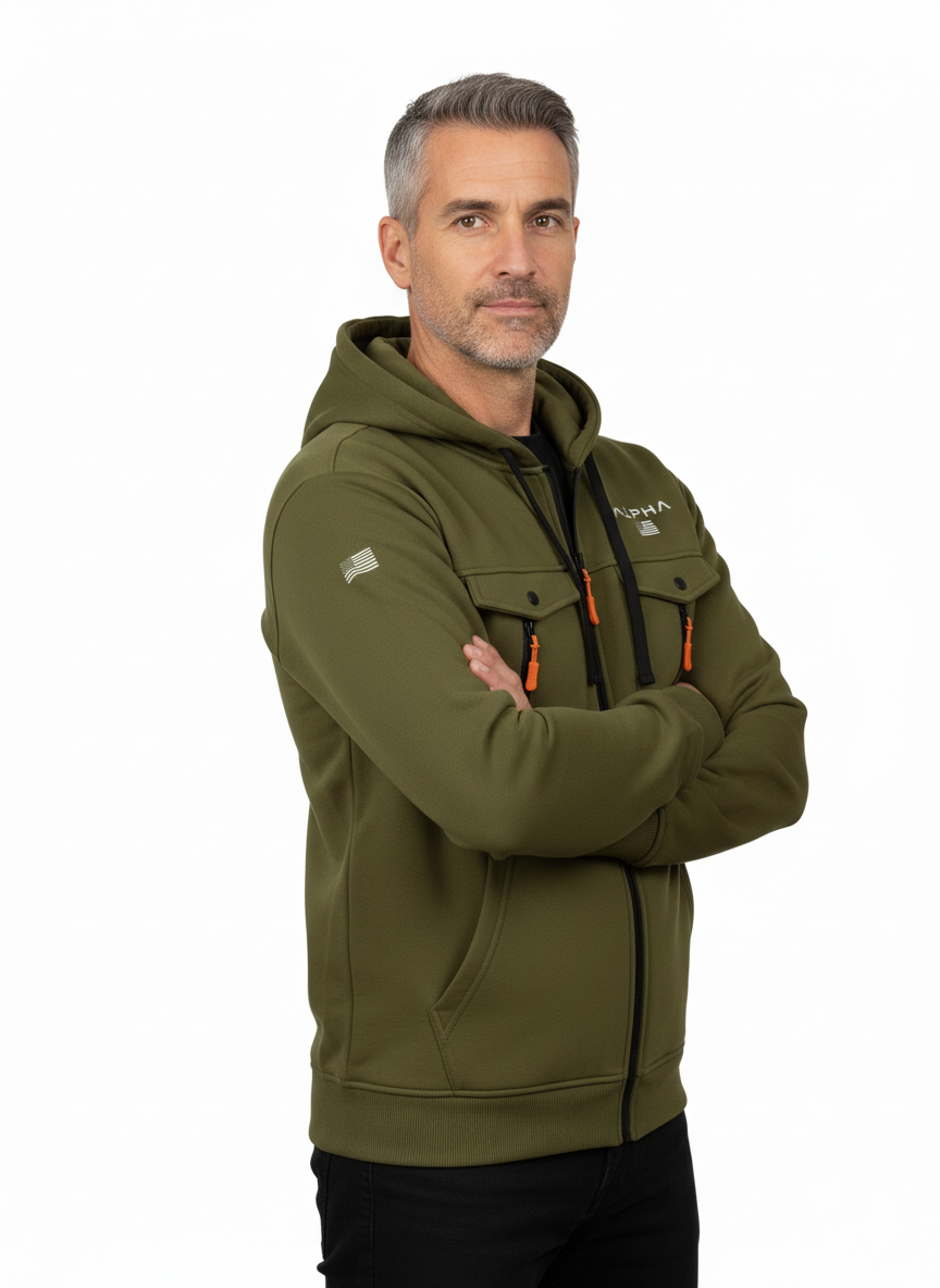 Męska bluza softshell z kapturem – nowoczesna i funkcjonalna ochrona na chłodniejsze dni
