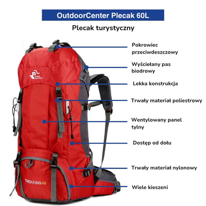 Plecak 60L – Outdoor