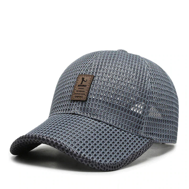 Czapka Trucker Męska Siatkowa - Ochrona UV - Regulowana