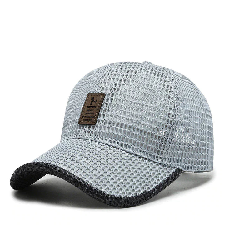 Czapka Trucker Męska Siatkowa - Ochrona UV - Regulowana