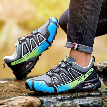 Buty trekkingowe męskie – wodoodporne i antypoślizgowe – idealne do outdooru