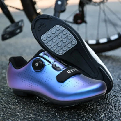 Buty rowerowe na płaskie pedały - z pokrętłem - bez zatrzasków