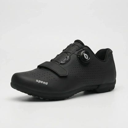 Buty rowerowe na płaskie pedały - z pokrętłem - bez zatrzasków