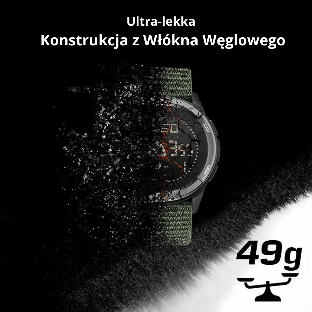 Zegarek z włókna węglowego