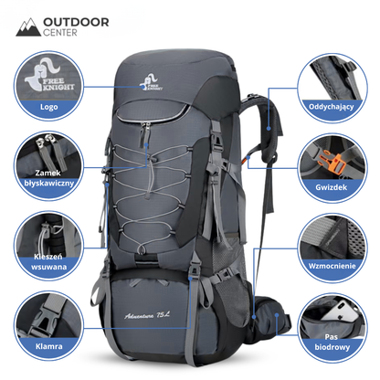 Plecak Trekkingowy 75L