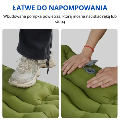 Ultralekka Mata Kempingowa z Poduszką