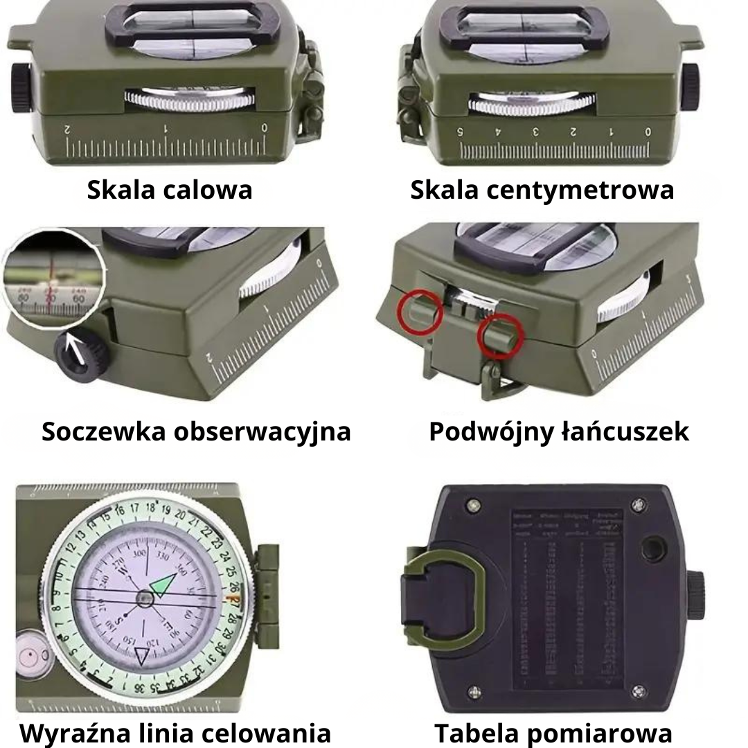 Outdoorcenter Kompas Precyzyjny