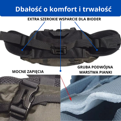 Wodoodporna Saszetka Biodrowa Outdoorcenter – dla Wędrowców