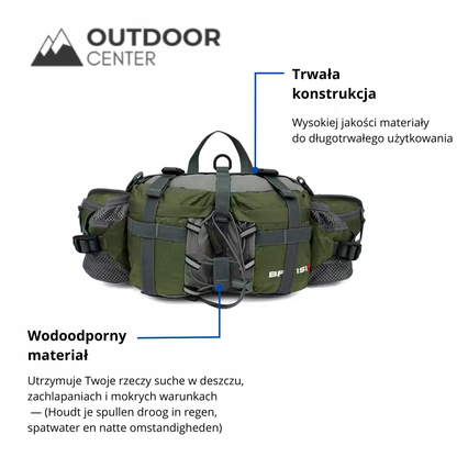 Wodoodporna Saszetka Biodrowa Outdoorcenter – dla Wędrowców