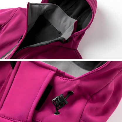 Zestaw softshell dla kobiet – wodoodporny – na ekstremalne warunki