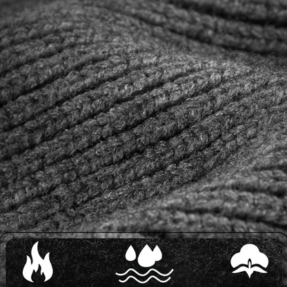 Czapka Zimowa – Ciepła i Miękka – Klasyczny Styl