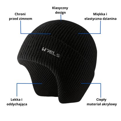 Czapka Zimowa – Ciepła i Miękka – Klasyczny Styl