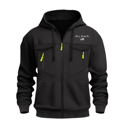 Męska bluza softshell z kapturem – nowoczesna i funkcjonalna ochrona na chłodniejsze dni