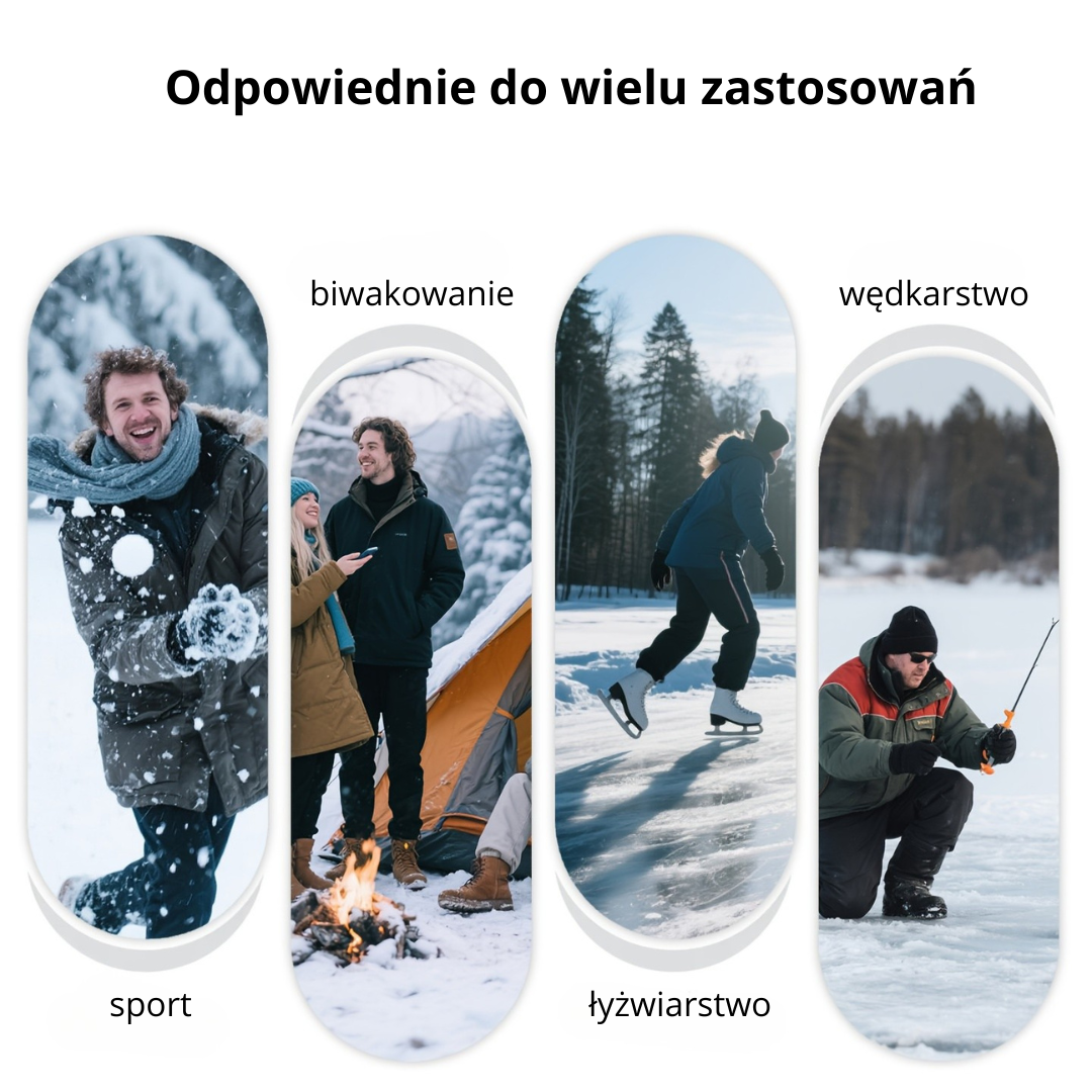 Rękawice Grzewcze USB – 3 Poziomy Ogrzewania – Dwustronne Grzanie