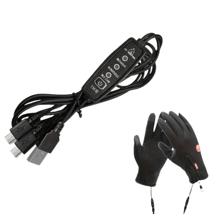 Rękawice Grzewcze USB – 3 Poziomy Ogrzewania – Dwustronne Grzanie