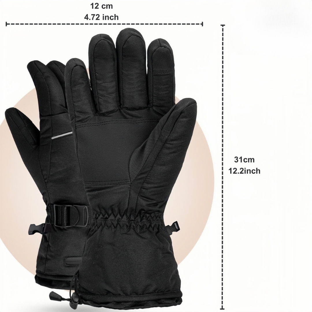 Rękawice grzewcze z baterią 4000mAh – Regulacja temperatury i długie ogrzewanie