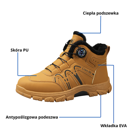 Męskie buty zimowe – Ciepłe, wytrzymałe i stylowe