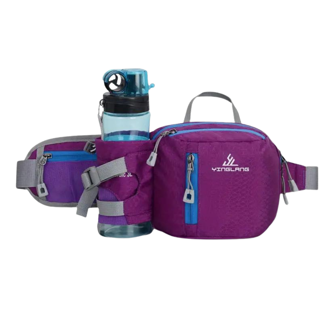 Kompaktowa Saszetka Biodrowa do Wędrówek i Jazdy na Rowerze