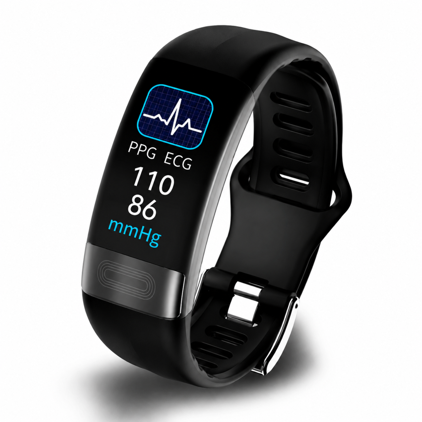 Smartwatch z EKG, Pomiarem Ciśnienia i Monitorowaniem Snu