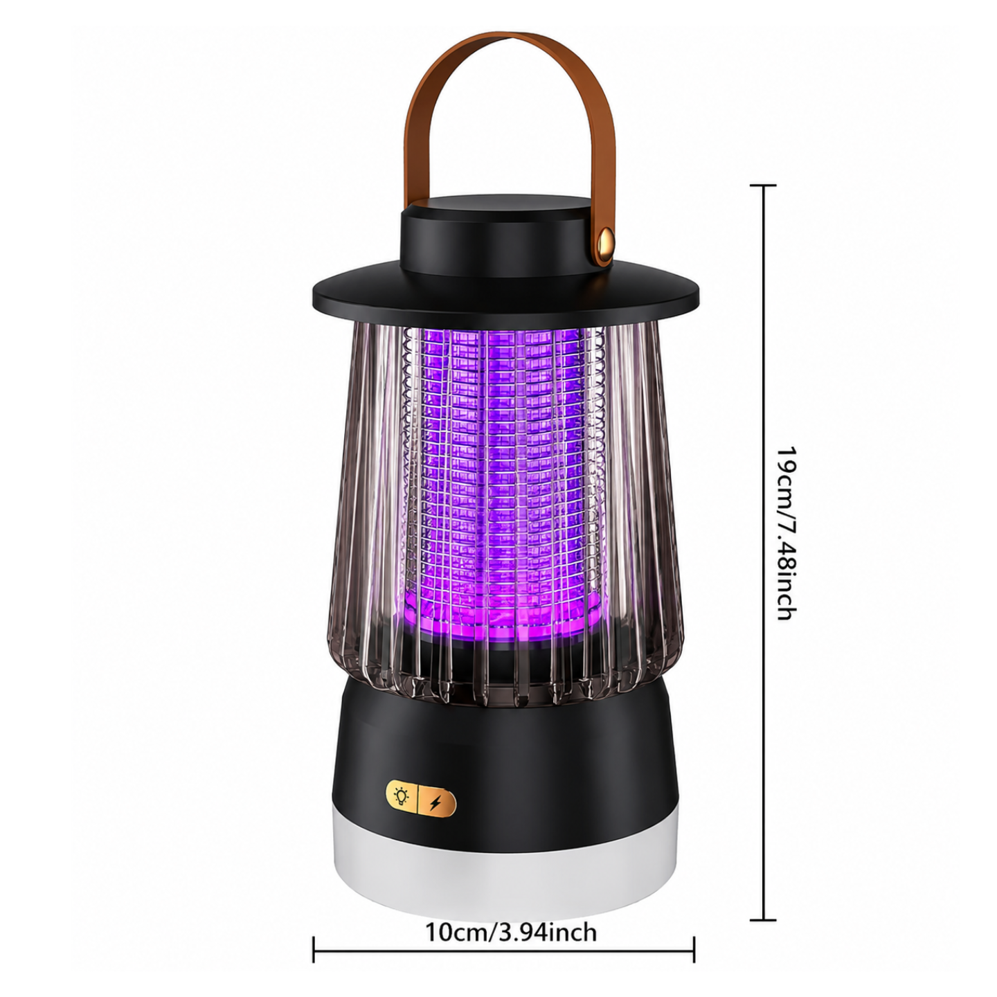 Lampa Przeciw Komarom i Lampa Kempingowa 2 w 1 – Cicha Ochrona Przed Komarami - Taras