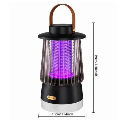 Lampa Przeciw Komarom i Lampa Kempingowa 2 w 1 – Cicha Ochrona Przed Komarami - Taras