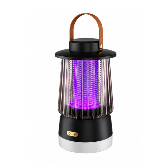 Lampa Przeciw Komarom i Lampa Kempingowa 2 w 1 – Cicha Ochrona Przed Komarami - Taras