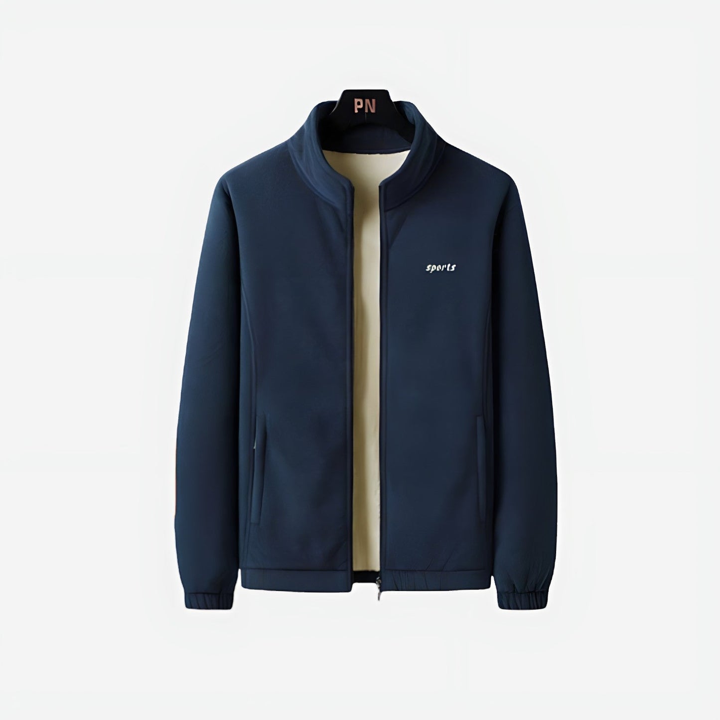 Męska Bluza – Sportowa Kurtka – Outdoor Zip