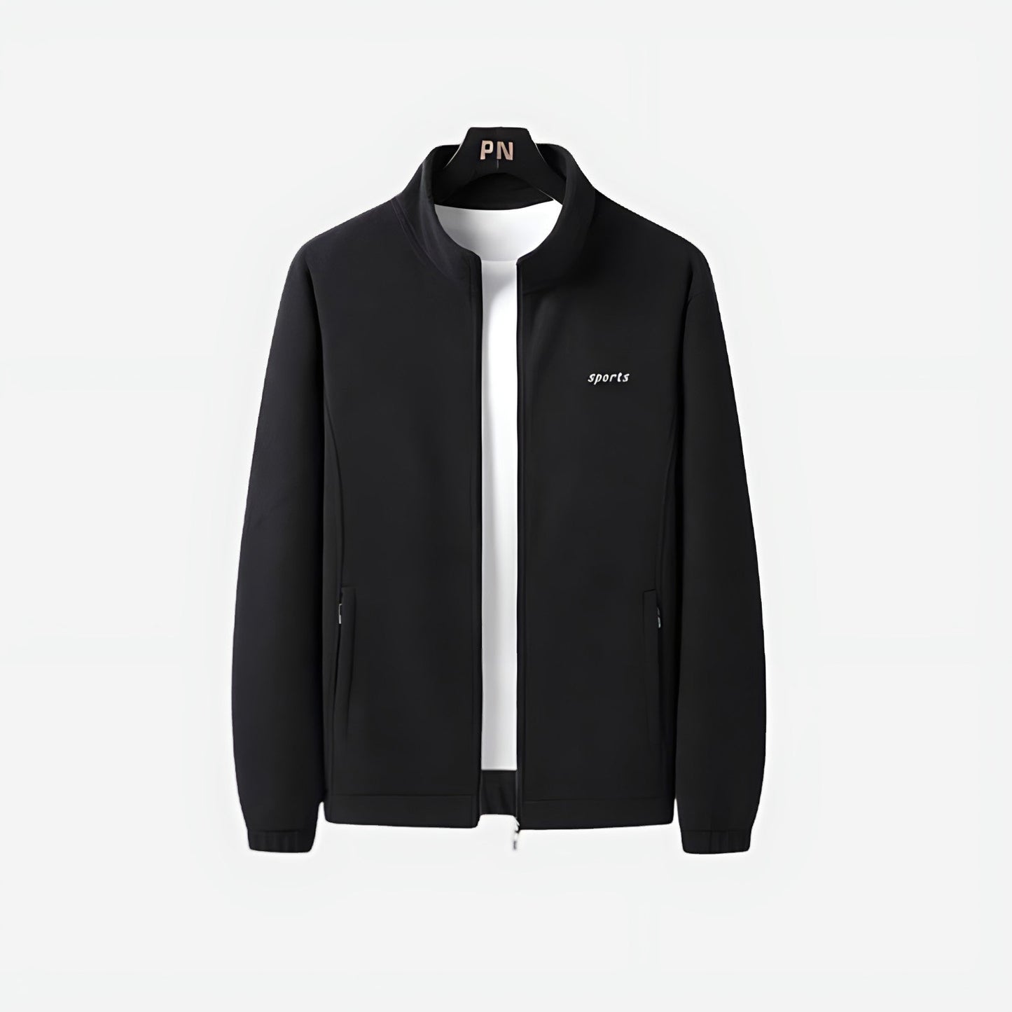Męska Bluza – Sportowa Kurtka – Outdoor Zip