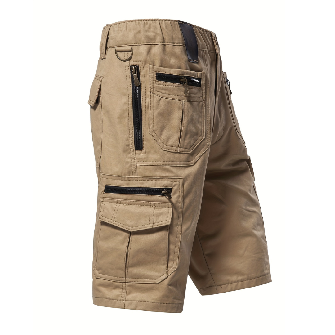 Męskie bawełniane spodenki cargo – Casual i funkcjonalne – Na ciepłe dni